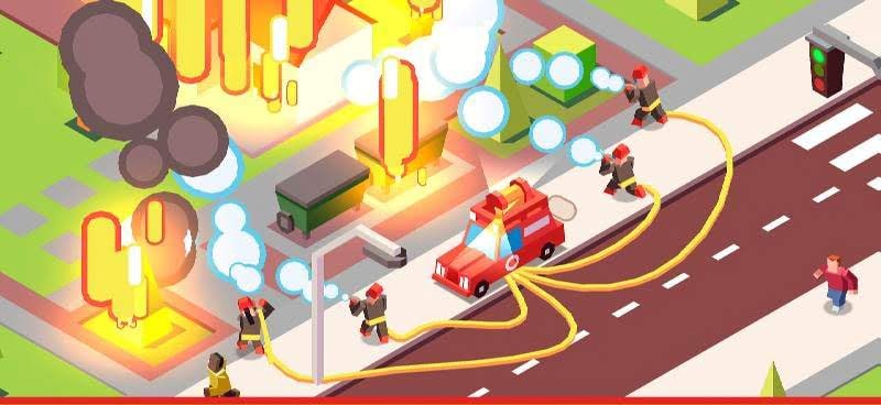 Idle Firefighter Empire Tycoon - Management Game screenshot 1