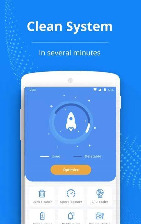 Rocket Cleaner - System Optimizer screenshot 1