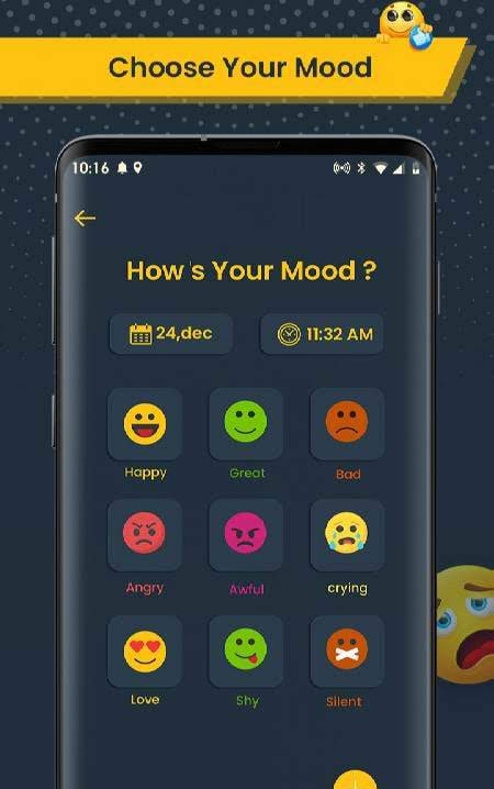 DMT - Mood tracker, Diary, Journal, Reminder screenshot 2