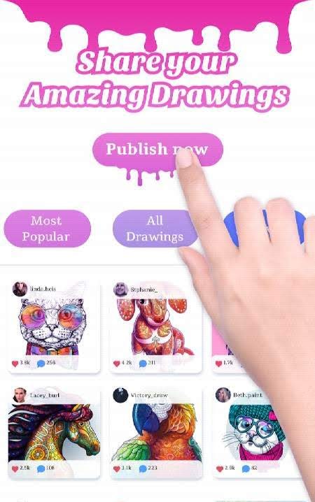 Coloring Book - Paint & Color screenshot 4