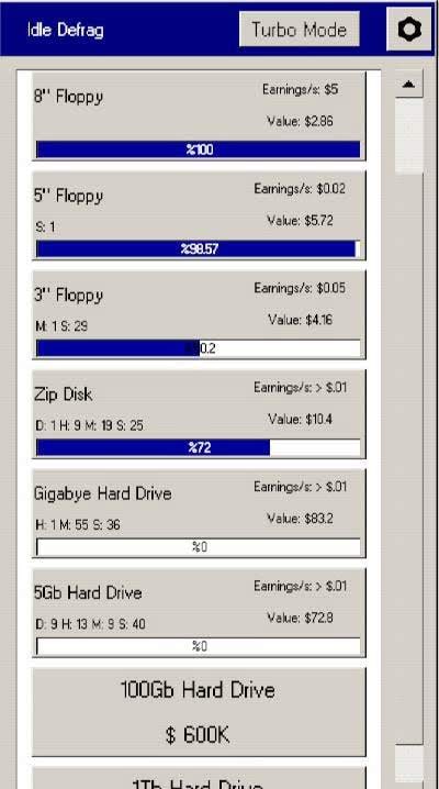 Idle Defrag screenshot 1
