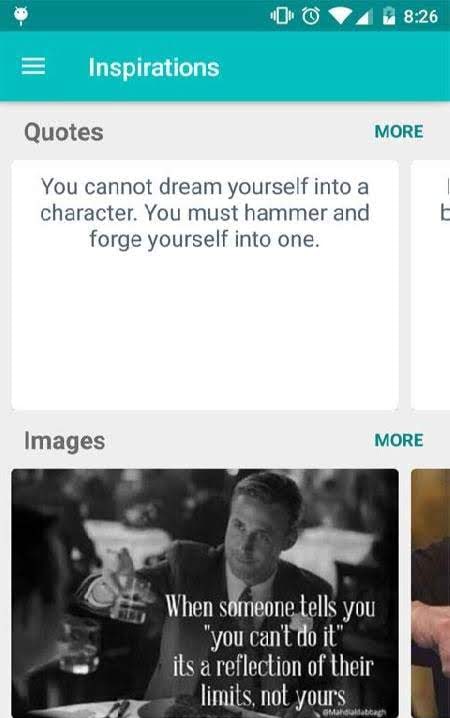 Inspirations - Motivational Quotes, Stories, Videos screenshot 1