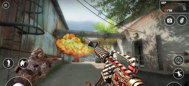 FPS Cover Strike 2020: New Shooting Games Offline screenshot 1