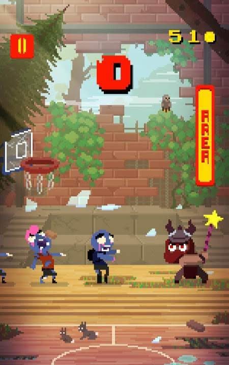 Basketball vs Zombies screenshot 1