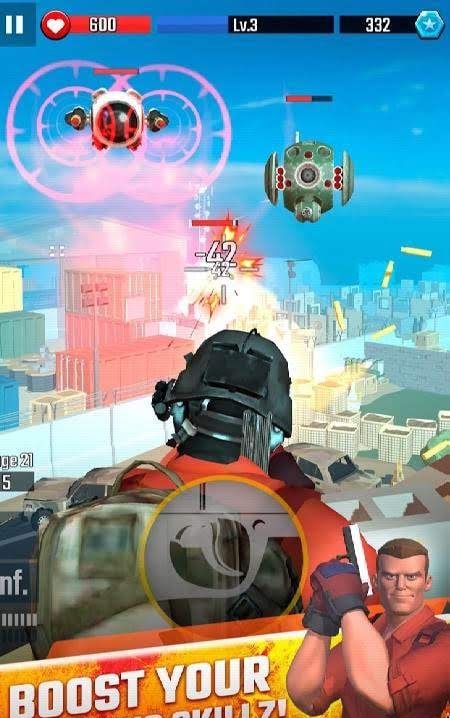 Boom Hero: Tactical Combat Game screenshot 4
