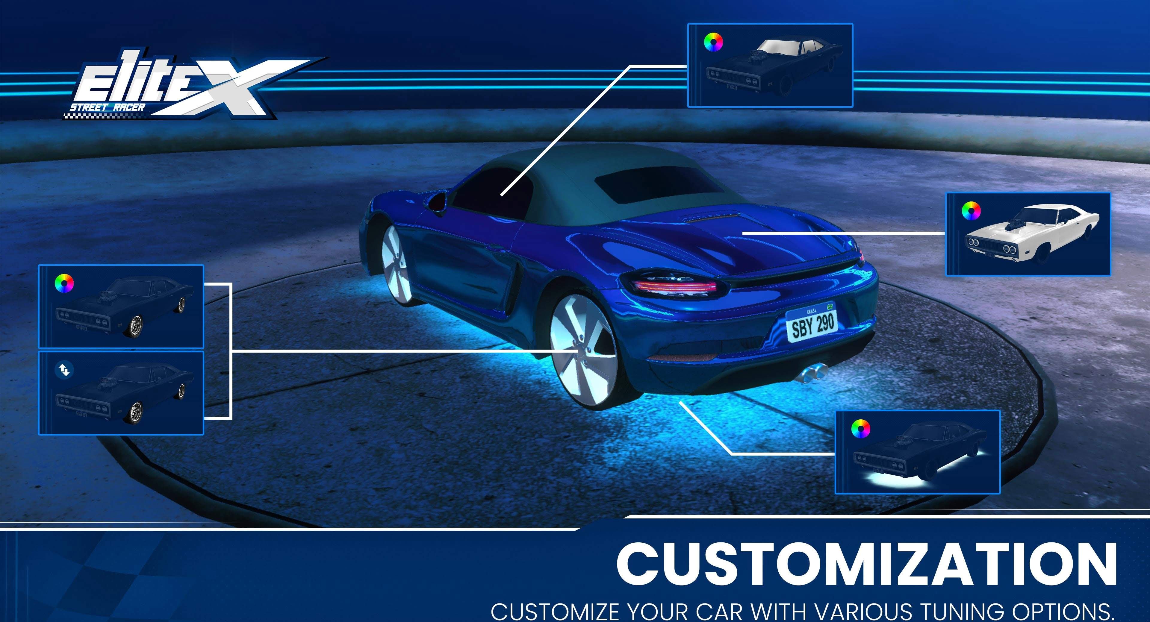 Elite X - Street Racer gameplay screenshot 4