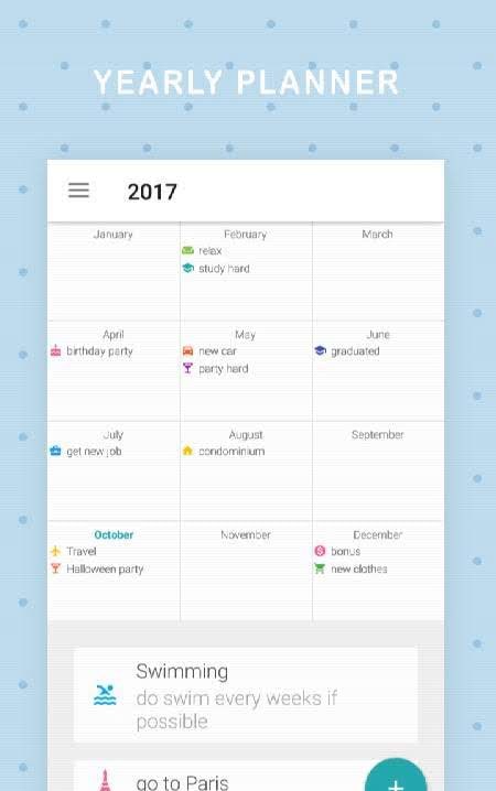Dreamie Planner screenshot 2