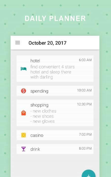 Dreamie Planner screenshot 4