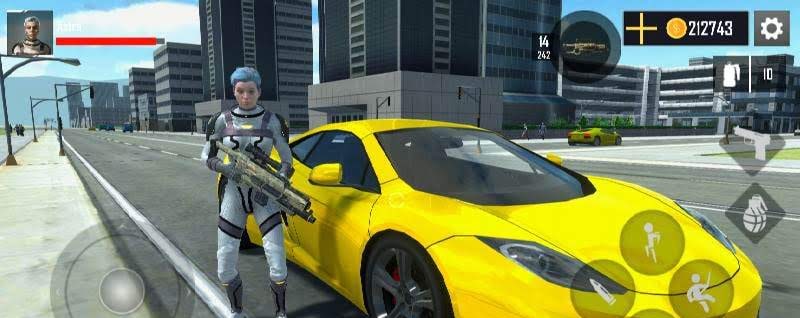 Super Hero Rope Crime City screenshot 4