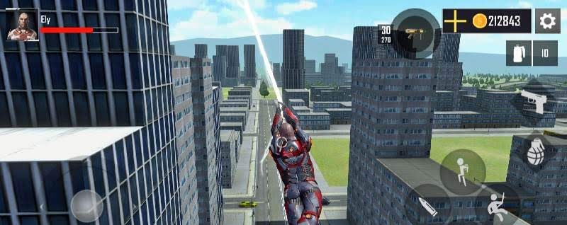 Super Hero Rope Crime City screenshot 2