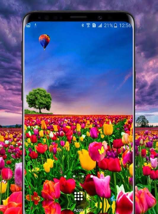 Flower Fields PRO Live Wallpaper screenshot 2