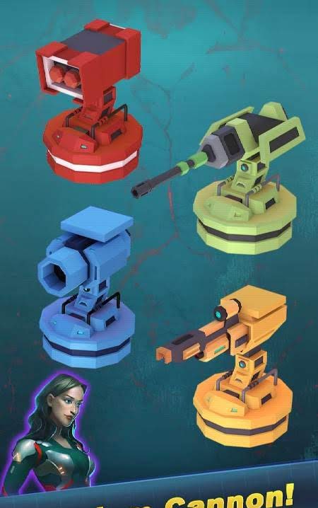 Merge Zombie Defender game view