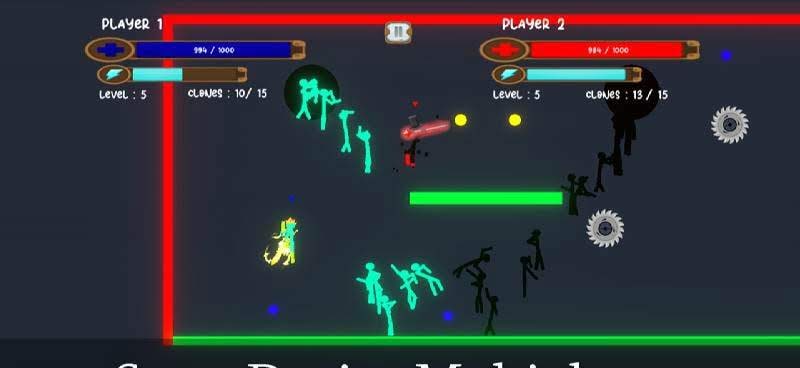 Clone Warfare: Stickman Ragdoll Fighting Game screenshot 1