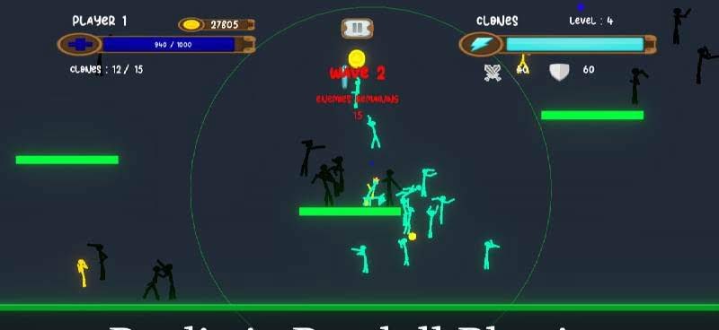 Clone Warfare: Stickman Ragdoll Fighting Game screenshot 3