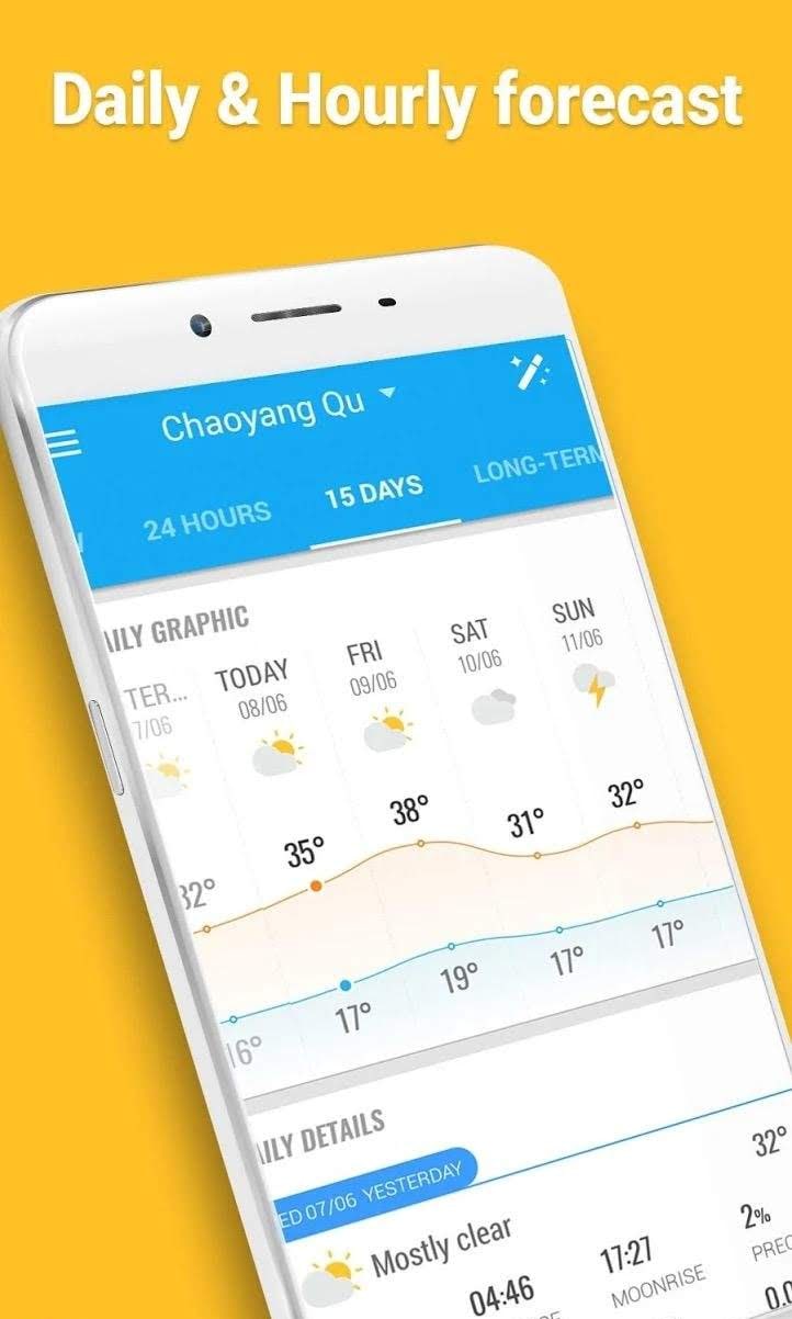 Amber Weather Screenshot 3