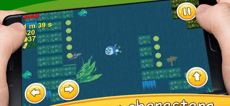 Penguin Bobby Run Platformer 2021 screenshot 4