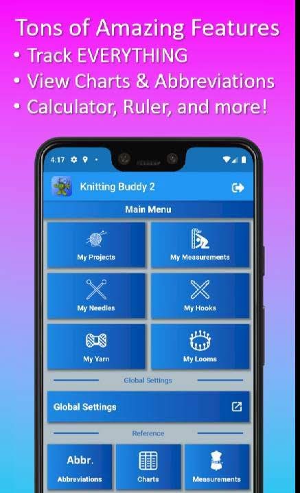 Knitting & Crochet Buddy 2 (Row Counter & More) screenshot 1