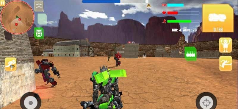 Robot War Free Fire - Survival battleground Squad screenshot 2