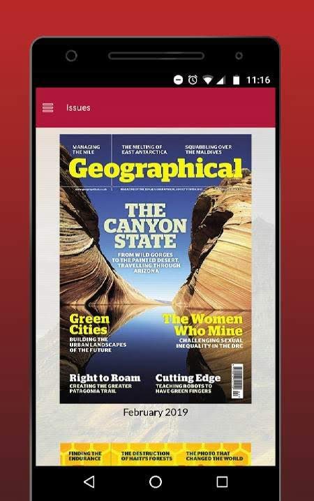 Geographical Magazine screenshot 1