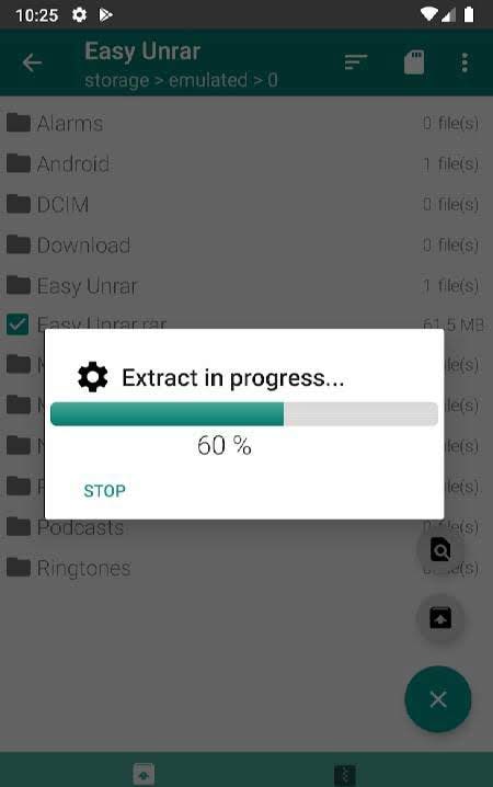 Easy Unrar, Unzip & Zip screenshot 3