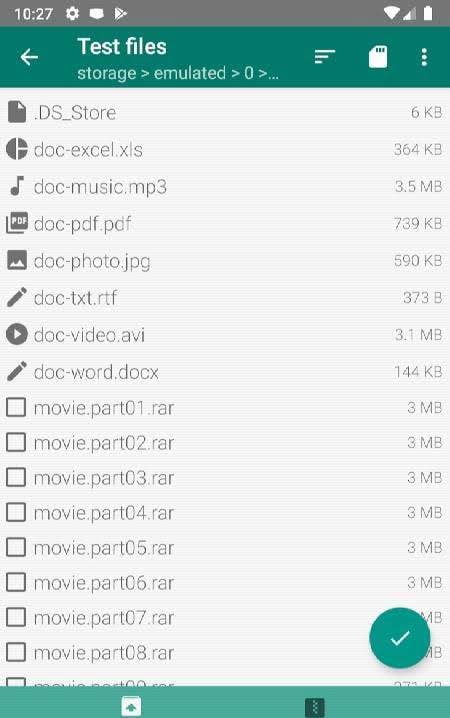 Easy Unrar, Unzip & Zip screenshot 4