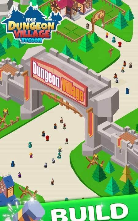Idle Dungeon Village Tycoon - Adventurer Village gameplay screenshot 4