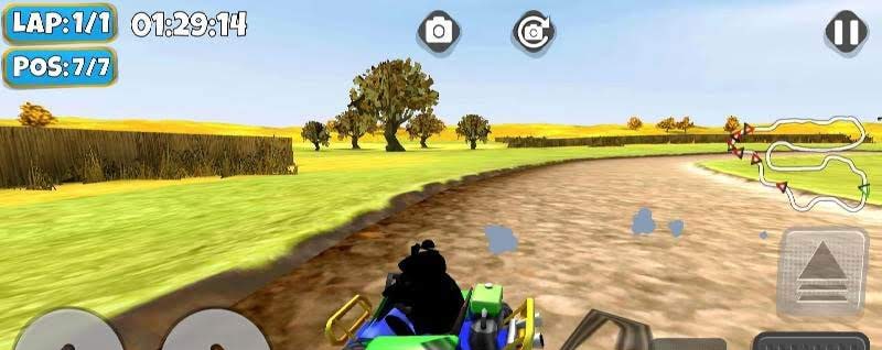 Moorhuhn Kart Multiplayer Racing screenshot 4