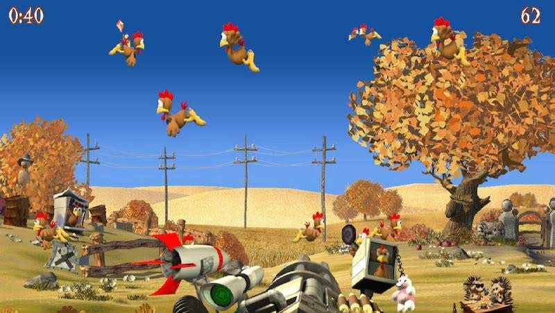 Moorhuhn Deluxe - Crazy Chicken - The Original screenshot 2