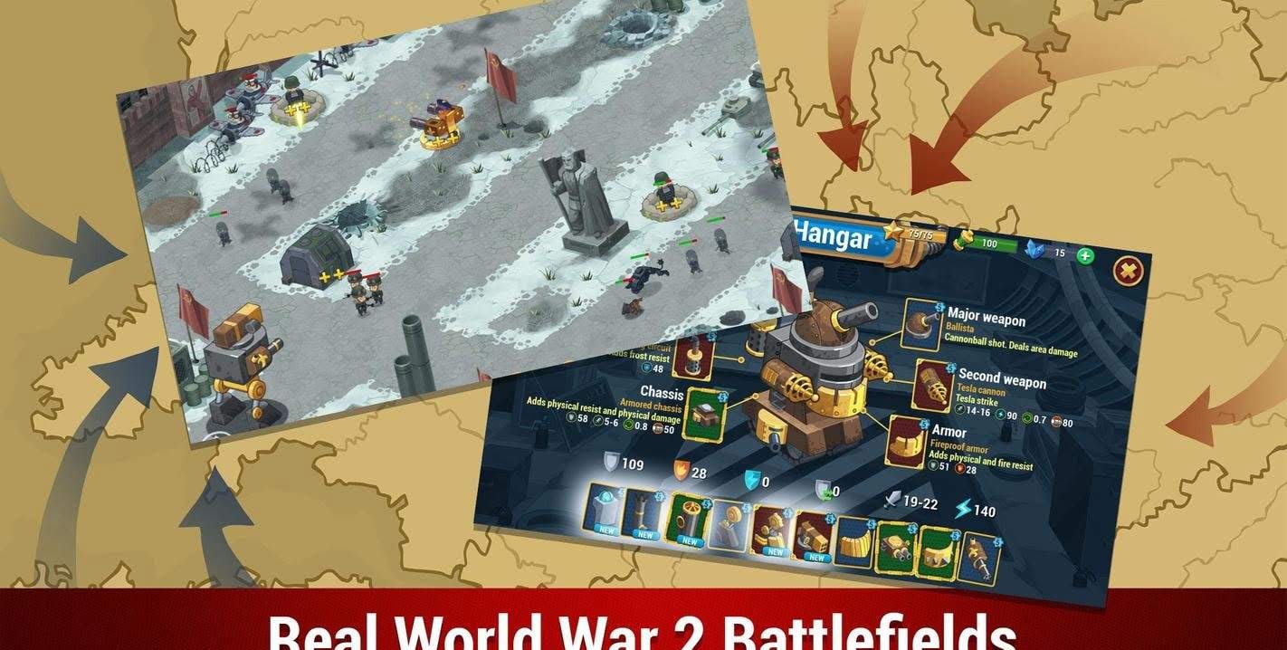 World War 2: Offline Strategy screenshot 1