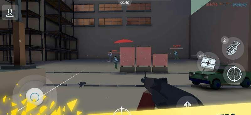 Mental Gun 3D: Pixel Multiplayer gameplay screenshot 3