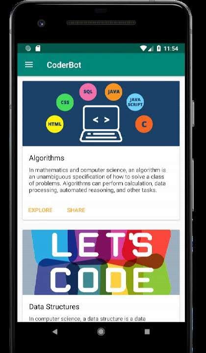 CodeHub - A Programming App screenshot 1