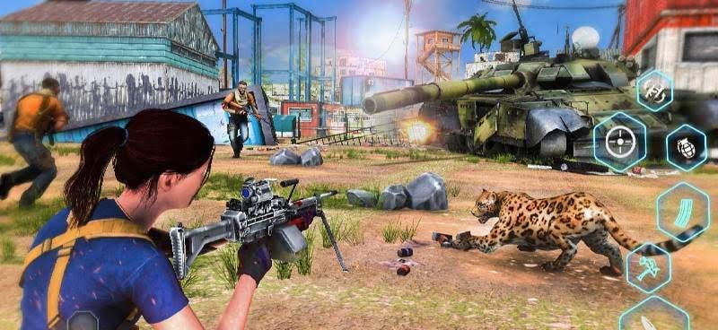 IGI Commando Adventure: TPS Action Shooting Game screenshot 4
