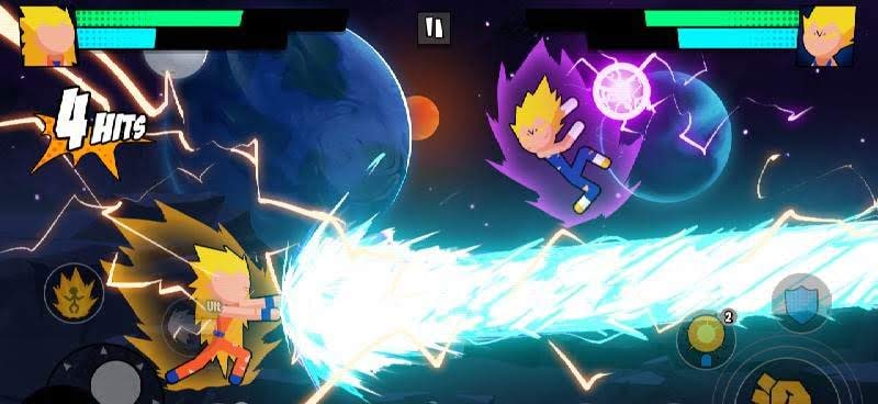 Super Dragon Stickman Battle - Warriors Fight screenshot 1