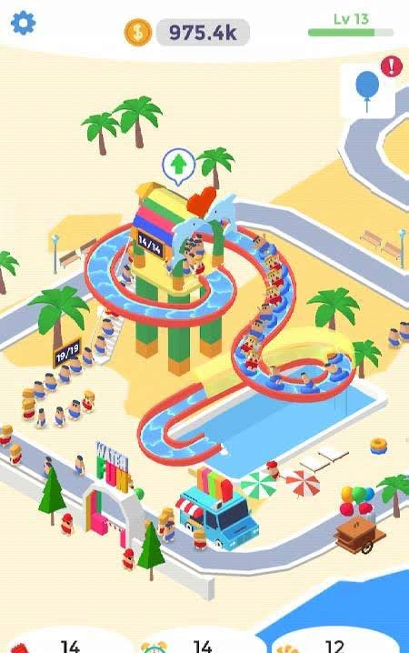 Idle Aqua Park screenshot 2