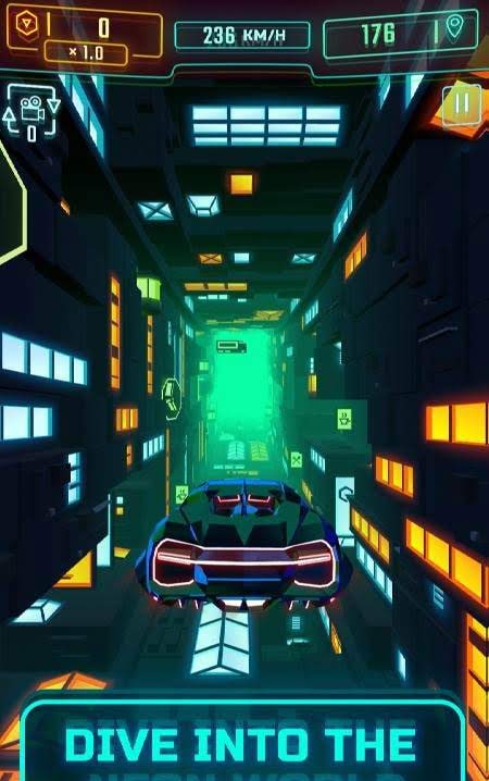 Neon Flytron screenshot 2