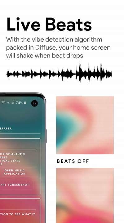 Diffuse - Apple Music Live Wallpaper screenshot 3