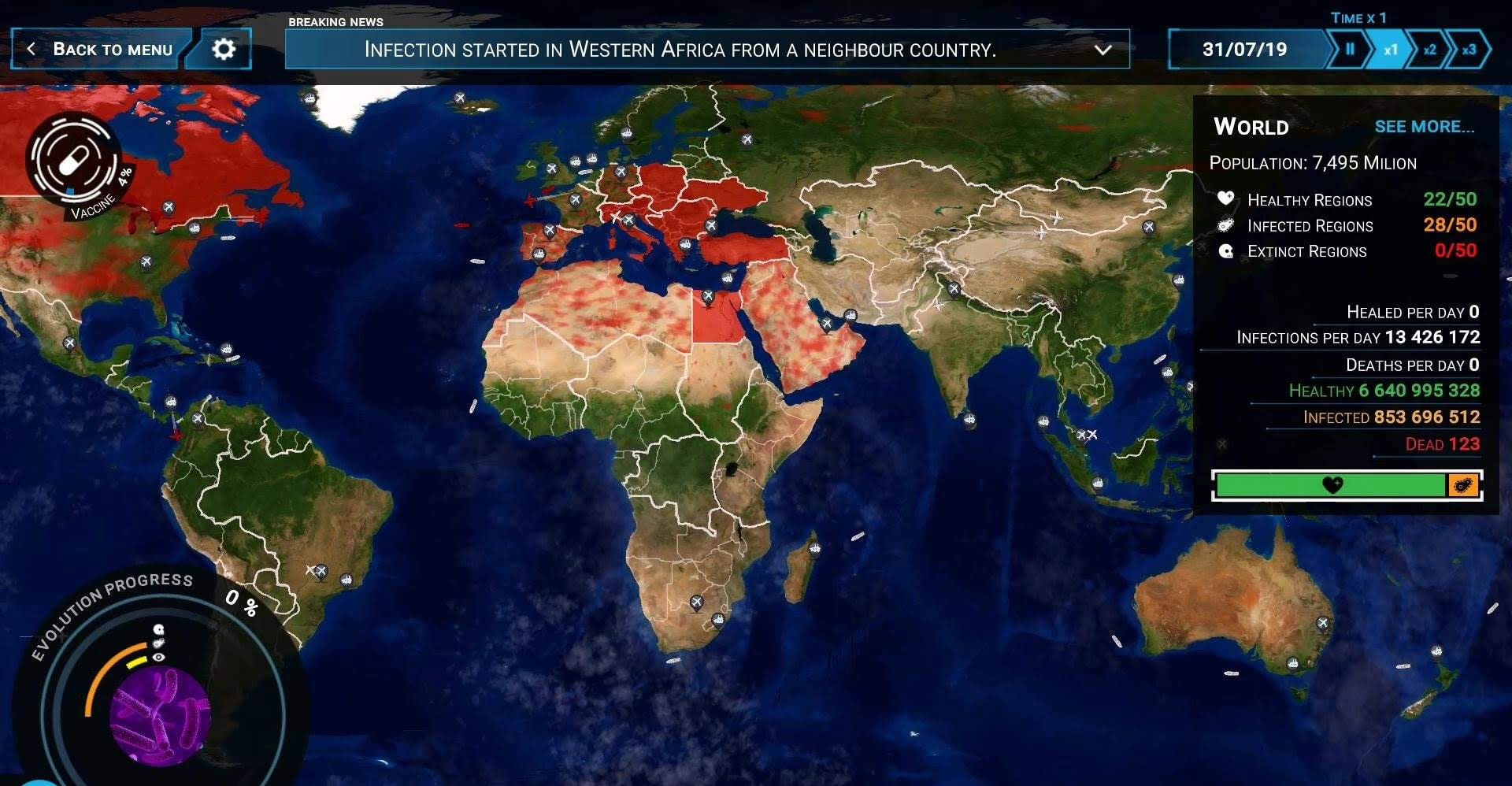Outbreak – Infect The World screenshot 3