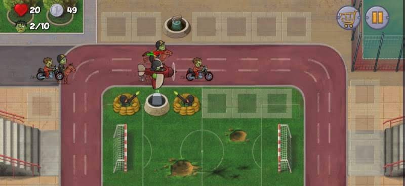 Zombie Town Defense screenshot 3