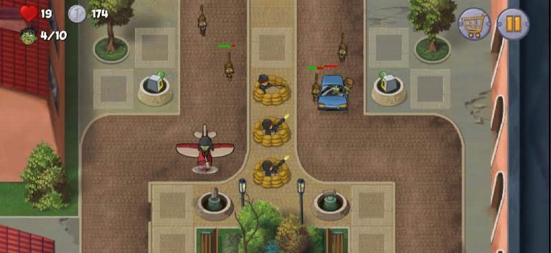 Zombie Town Defense screenshot 4
