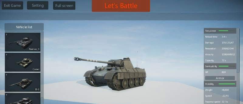 WWII Tank Commander screenshot 1