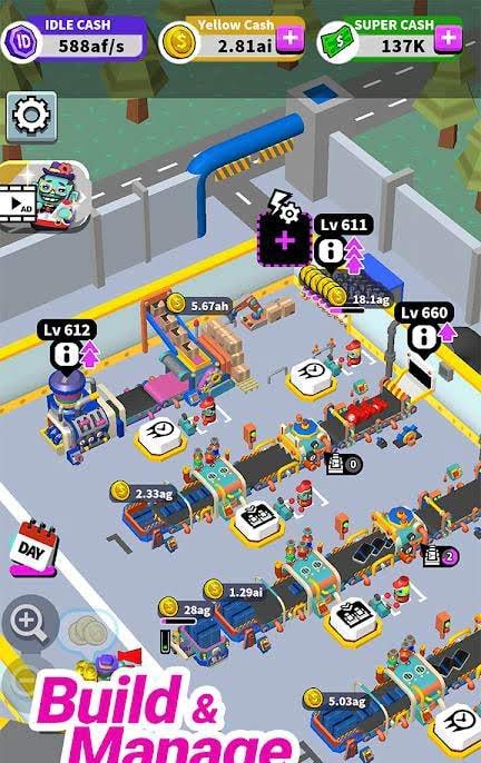 Idle Super Factory gameplay screenshot 4