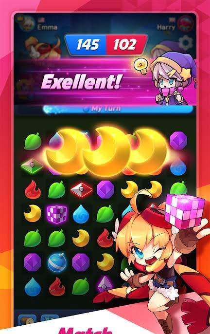 WIND Runner : Puzzle Match screenshot 3
