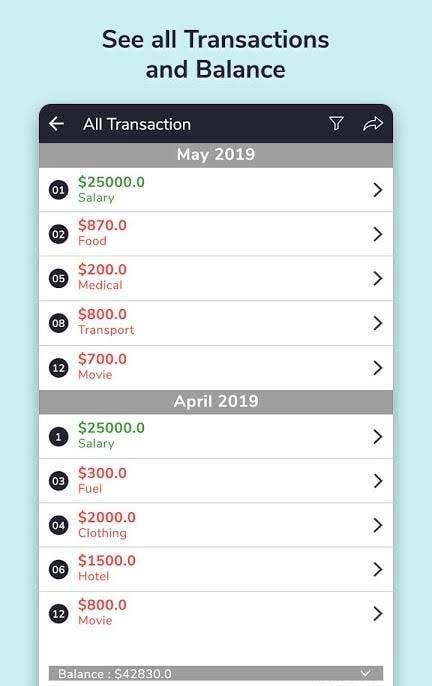 Expense Tracker - Money Manager & Budget screenshot 4
