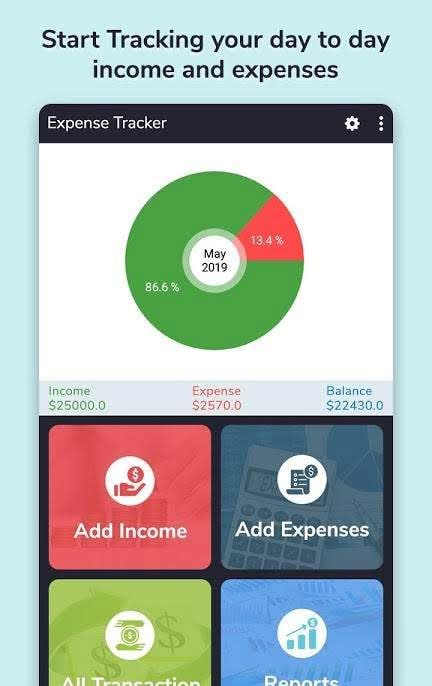Expense Tracker - Money Manager & Budget screenshot 2