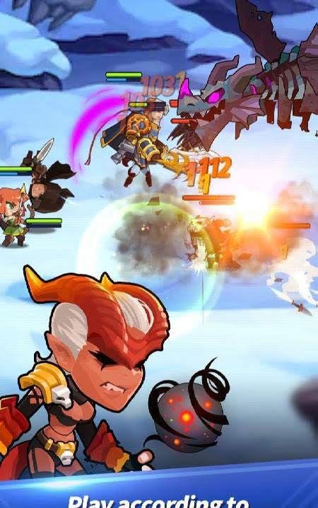 Dungeon Tactics : AFK Heroes screenshot 4
