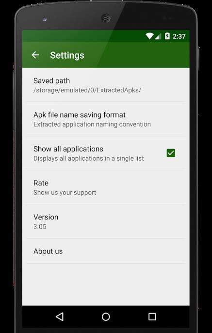 APK Extractor screenshot 2