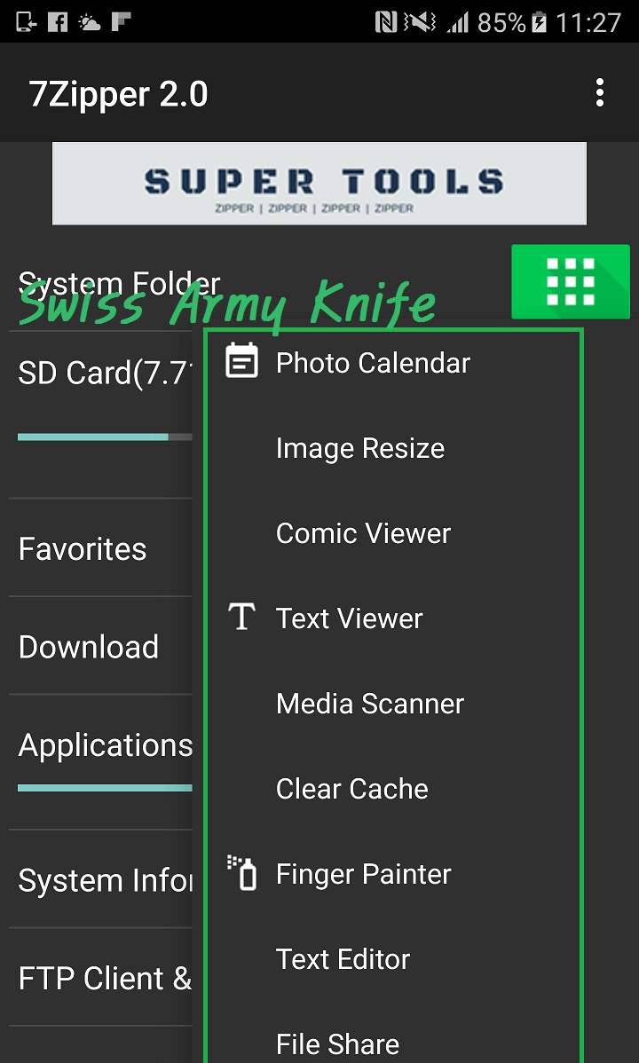 7Zipper screenshot 3