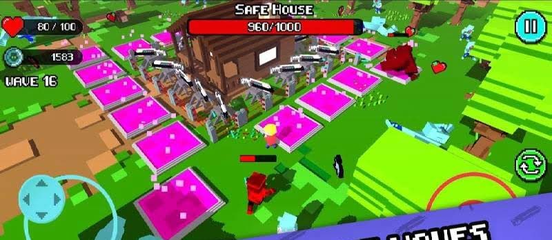 Don't eat Pete - Zombie survival screenshot 1