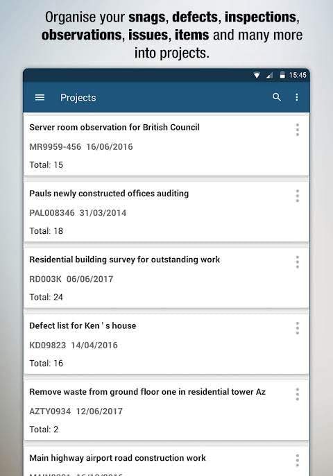 AuditBricks - Site Auditing, Snagging & Punch List screenshot 1