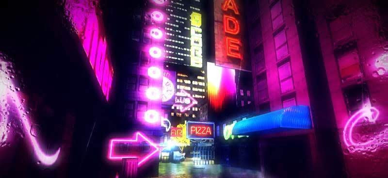 Cyber Retro Punk 2069 | Offline Cyberpunk Shooter screenshot 1